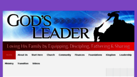 What Godsleader.com website looked like in 2016 (8 years ago)