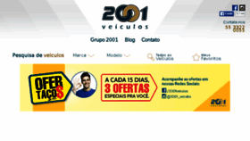What Grupo2001.com.br website looked like in 2016 (8 years ago)