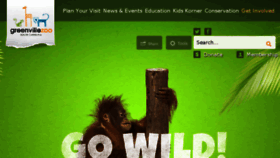 What Greenvillezoo.com website looked like in 2016 (8 years ago)