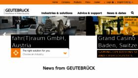 What Geutebrueck.de website looked like in 2016 (7 years ago)