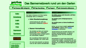 What Gartenwerbung.de website looked like in 2016 (8 years ago)