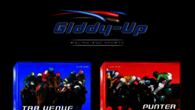 What Giddy-up.com.au website looked like in 2016 (8 years ago)