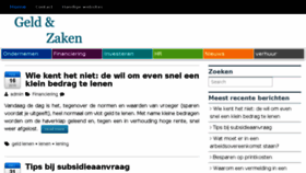 What Geldenzaken.nl website looked like in 2016 (8 years ago)
