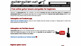 What Guitarguitar.net website looked like in 2016 (7 years ago)