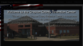 What Gcdetention.com website looked like in 2016 (7 years ago)