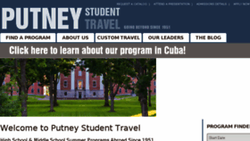 What Goputney.com website looked like in 2016 (7 years ago)