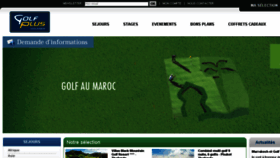 What Golfplusvoyages.com website looked like in 2016 (7 years ago)