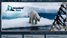 What Greenlandtours.com website looked like in 2016 (7 years ago)