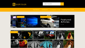 What Geekleak.dk website looked like in 2016 (7 years ago)
