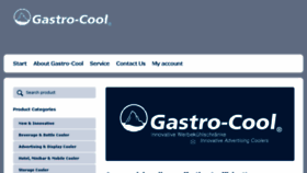 What Gastro-cool.com website looked like in 2016 (7 years ago)