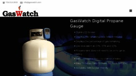 What Gaswatch.com website looked like in 2016 (7 years ago)