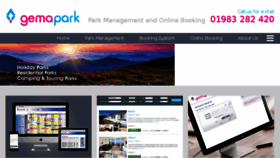 What Gemapark.co.uk website looked like in 2016 (7 years ago)