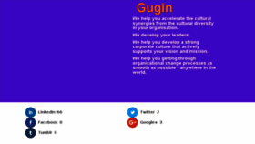 What Gugin.com website looked like in 2016 (7 years ago)