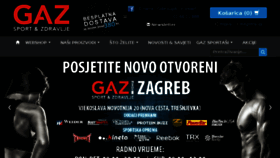 What Gaz.hr website looked like in 2016 (7 years ago)