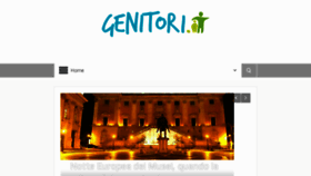 What Genitori.it website looked like in 2016 (7 years ago)