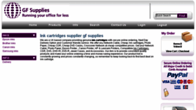 What Gfsupplies.co.uk website looked like in 2016 (7 years ago)