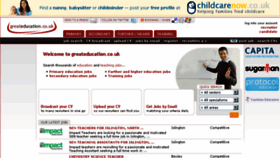 What Greateducation.co.uk website looked like in 2016 (7 years ago)