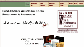 What Goodworx.com website looked like in 2016 (7 years ago)