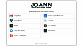 What Gateway.joann.com website looked like in 2016 (7 years ago)