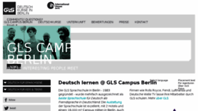 What Gls-berlin.de website looked like in 2016 (7 years ago)
