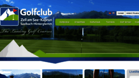 What Golf-zellamsee.at website looked like in 2016 (7 years ago)