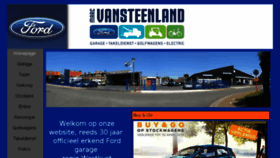 What Garagevansteenland.be website looked like in 2016 (7 years ago)