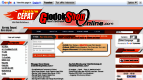 What Glodokshoponline.com website looked like in 2016 (7 years ago)