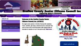 What Gcscc.org website looked like in 2016 (7 years ago)