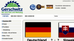 What Gerschwitz.net website looked like in 2016 (7 years ago)