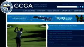 What Gcga.org website looked like in 2016 (7 years ago)