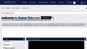 What Game-tuts.com website looked like in 2016 (7 years ago)