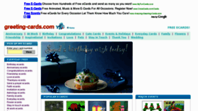 What Greeting-cards.com website looked like in 2011 (13 years ago)