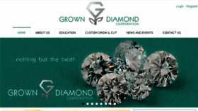 What Growndiamondcorp.com website looked like in 2016 (8 years ago)