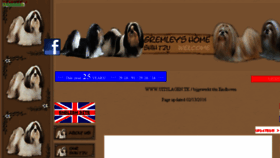 What Gremleyshome.com website looked like in 2016 (7 years ago)