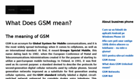 What Gsm.zone website looked like in 2016 (7 years ago)