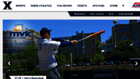 What Goxavier.com website looked like in 2016 (7 years ago)