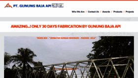 What Gunungbajaapi.com website looked like in 2016 (8 years ago)