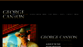 What Georgecanyon.com website looked like in 2016 (7 years ago)