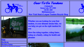 What Gtgtandems.com website looked like in 2016 (7 years ago)