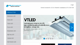 What Gygiluminacion.com.mx website looked like in 2016 (7 years ago)