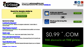 What Getmoneywithme.com website looked like in 2016 (7 years ago)
