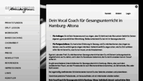 What Gesang-hamburg.net website looked like in 2016 (8 years ago)
