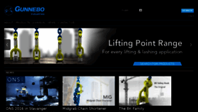 What Gunnebolifting.com website looked like in 2016 (7 years ago)