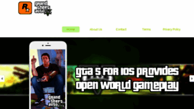 What Gta5ios.com website looked like in 2016 (7 years ago)