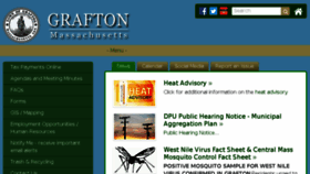 What Grafton-ma.gov website looked like in 2016 (7 years ago)