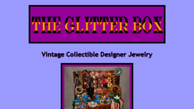 What Glitterbox.com website looked like in 2016 (7 years ago)