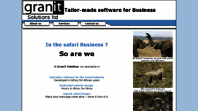What Granitsolutions.com website looked like in 2016 (7 years ago)