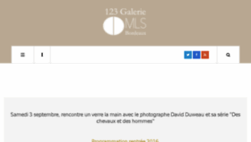 What Galerie-123-mls.com website looked like in 2016 (7 years ago)