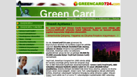 What Greencard.la website looked like in 2016 (7 years ago)
