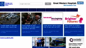 What Gwh.nhs.uk website looked like in 2016 (7 years ago)